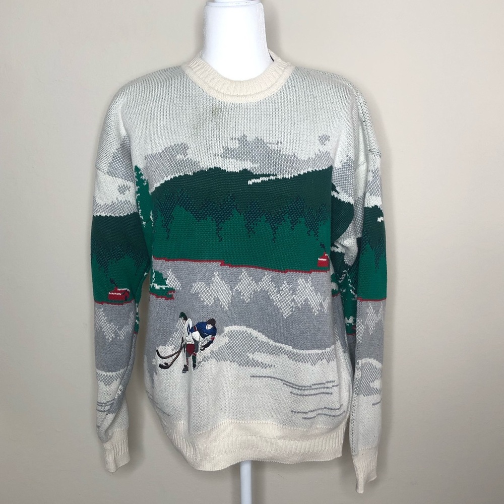 Mens Hockey Winter Sweater | L